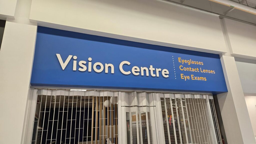 Walmart vision center-  Tenants improvement
